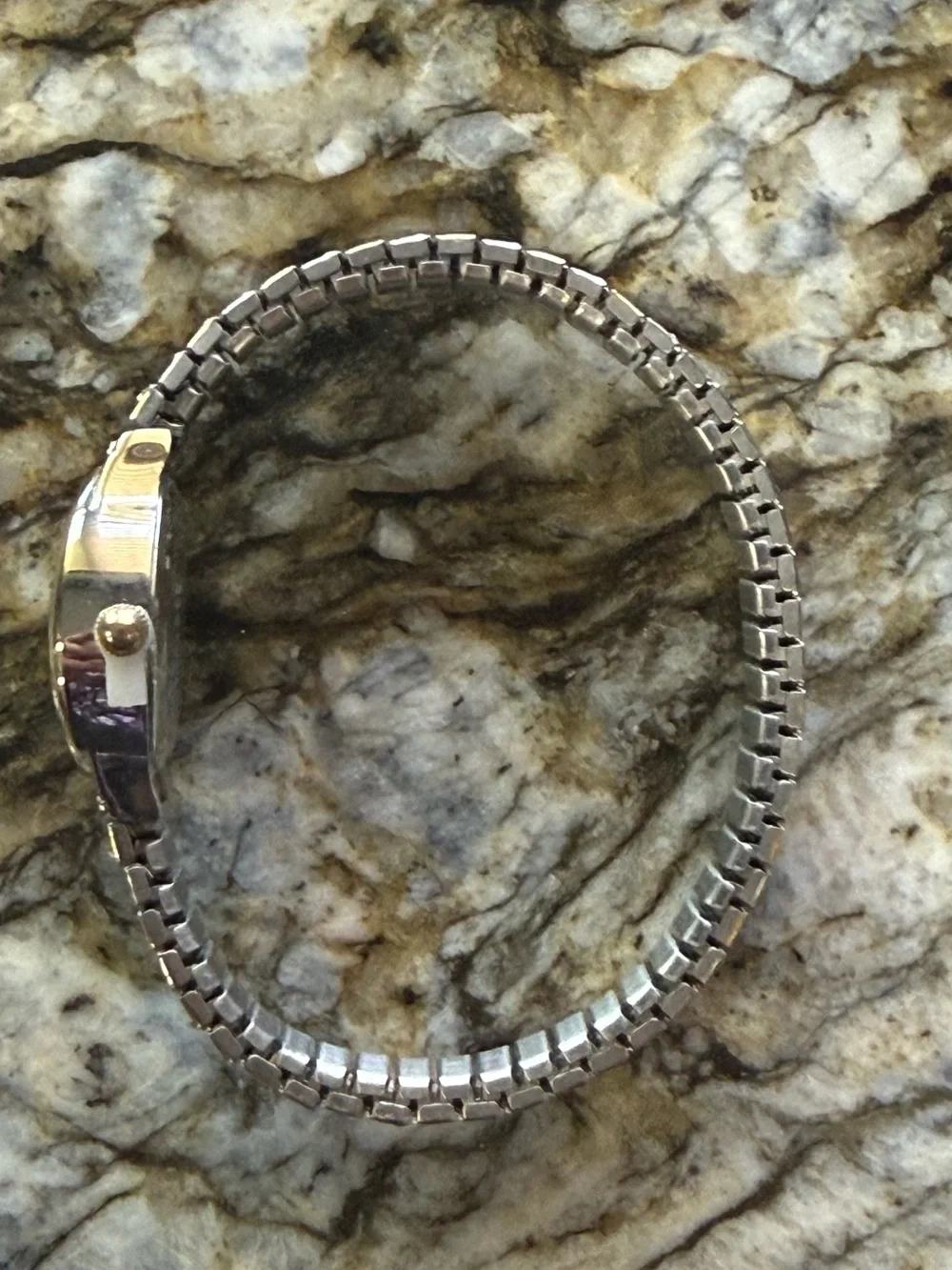 Women’s, Gold, Tone, &, Silver, Tone, Precision, Bengal, Watch